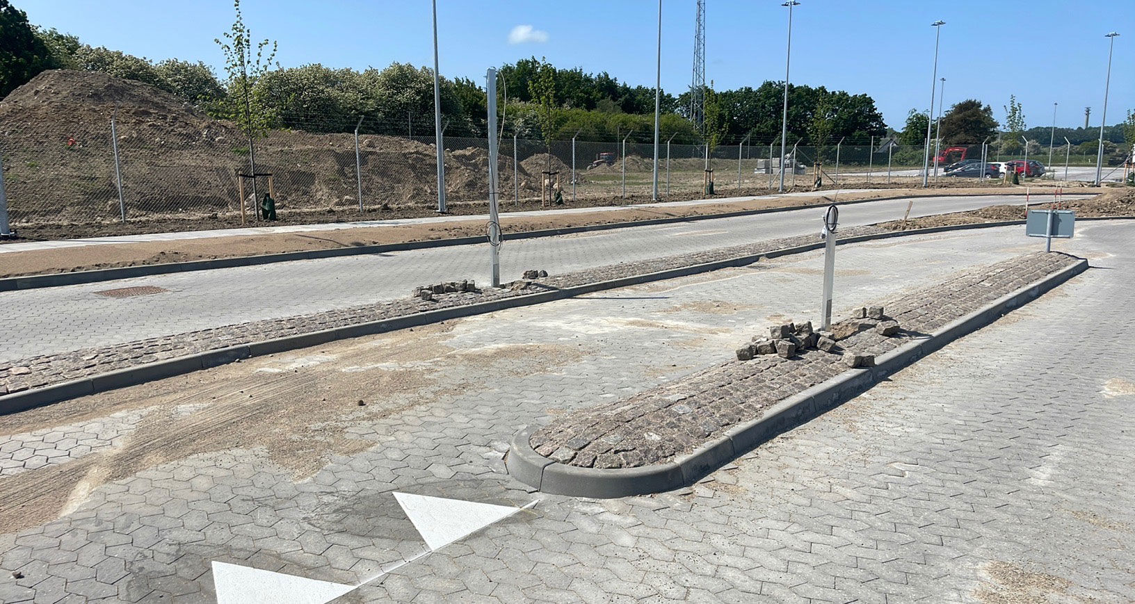 Parkeringsområde ved Antvorskov Kaserne