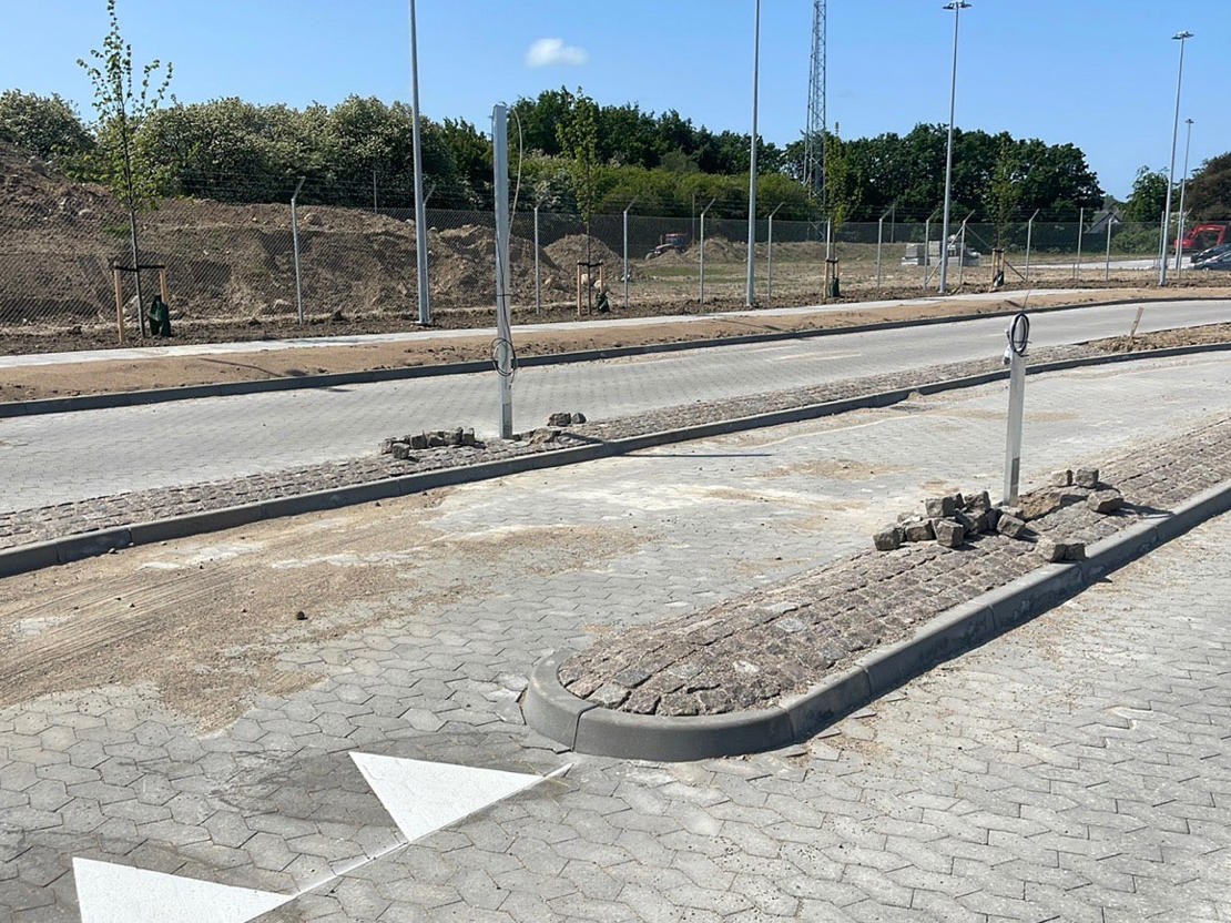Parkeringsområde ved Antvorskov Kaserne