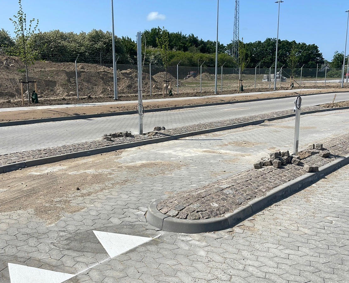 Parkeringsområde ved Antvorskov Kaserne